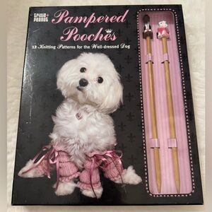Pampered Pooches - 12 Knitting Patterns and Dog Themed Needles : Dog Outfits